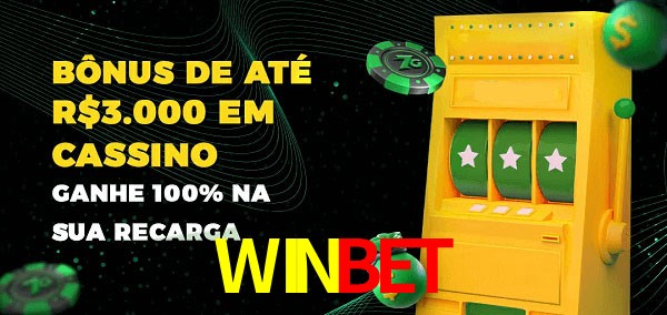 WINBET melhor bônus de depósito