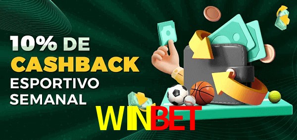 10% de bônus de cashback na WINBET