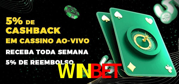 Promoções do cassino ao Vivo WINBET